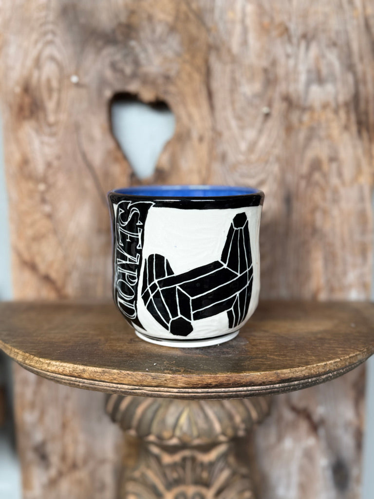 Seapod + Dolo Ceramic Mug in Royal Blue