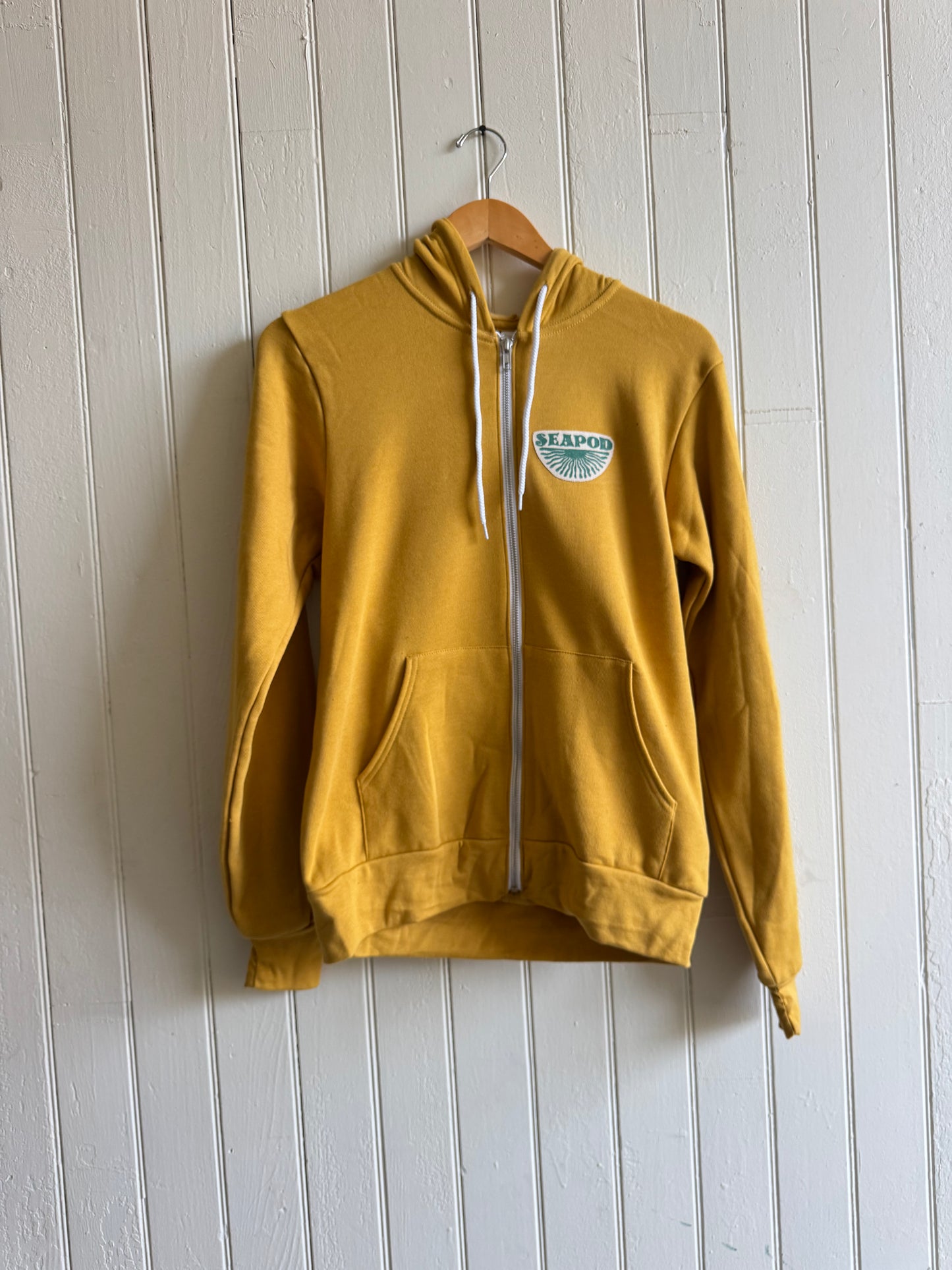 Black Osprey on Aqua Spray Custom Hoodie