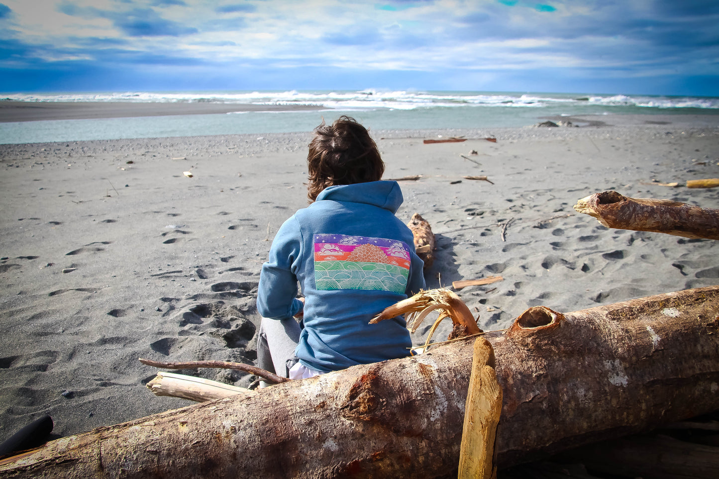 Bright Sunset Custom Hoodie