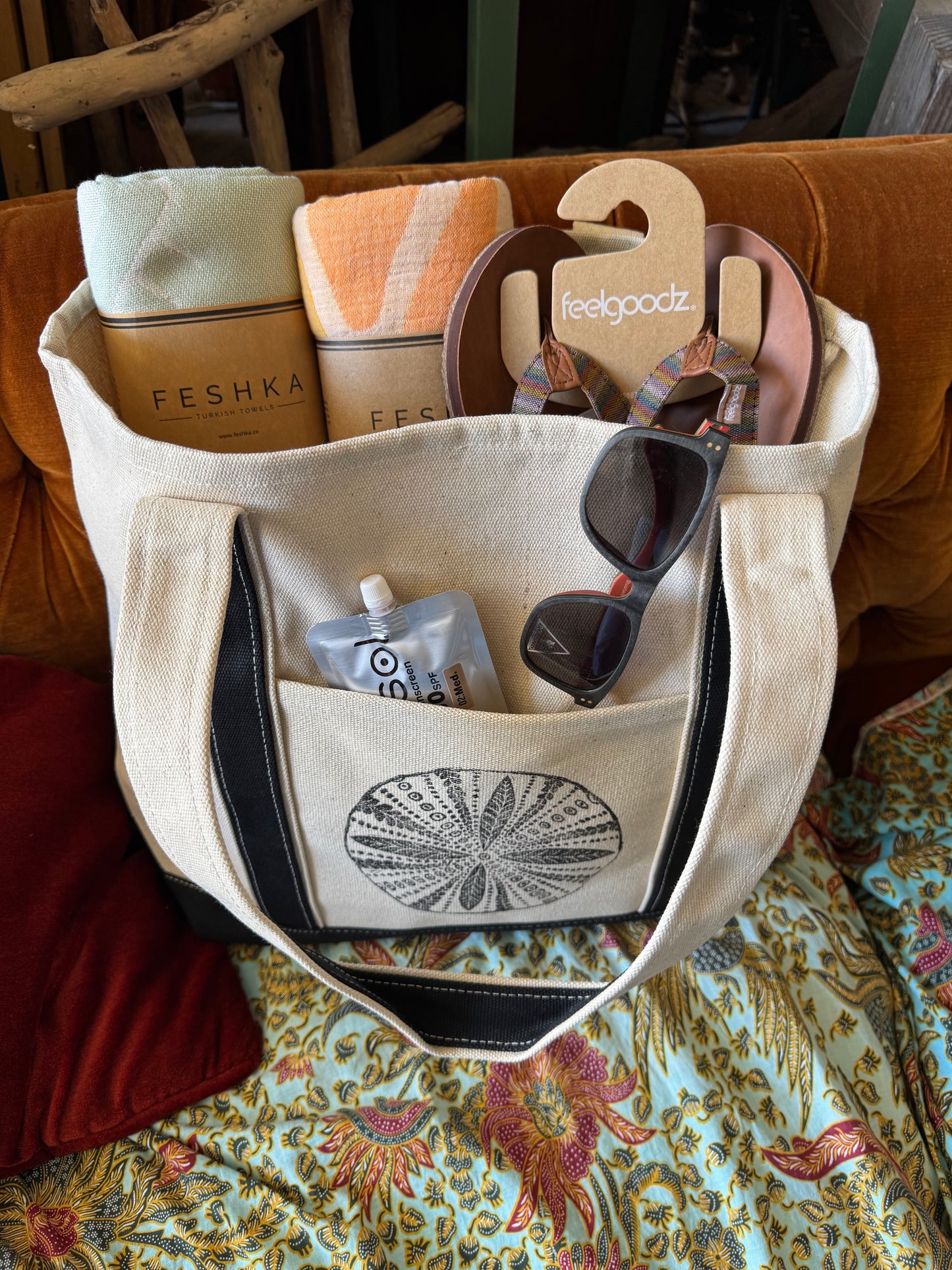 Canvas Boat Tote