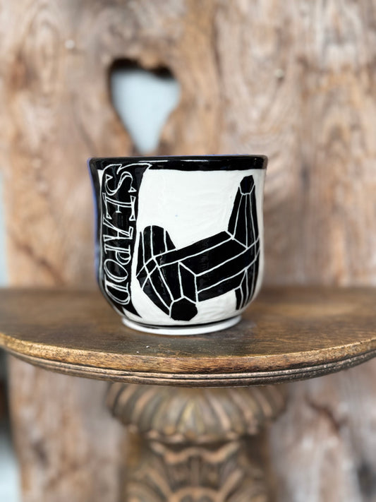 Seapod + Dolo Ceramic Mug in Royal Blue