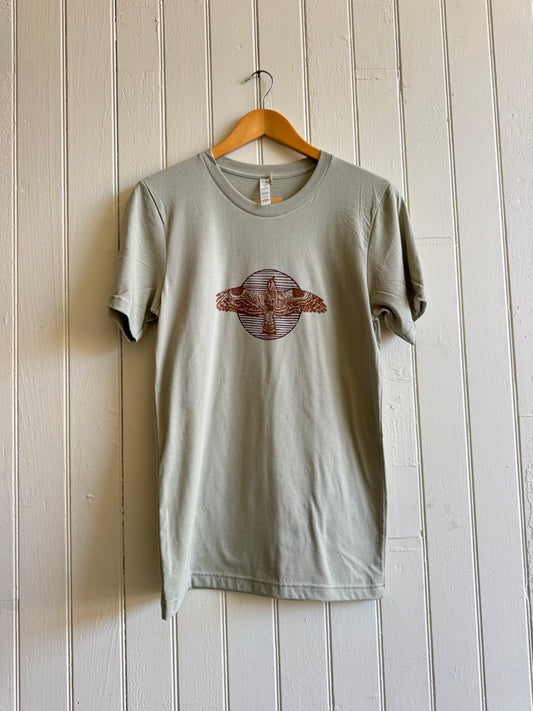 Osprey Tee in Thyme Green