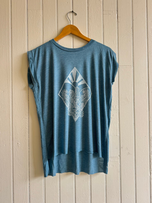 Journey Tee in Teal
