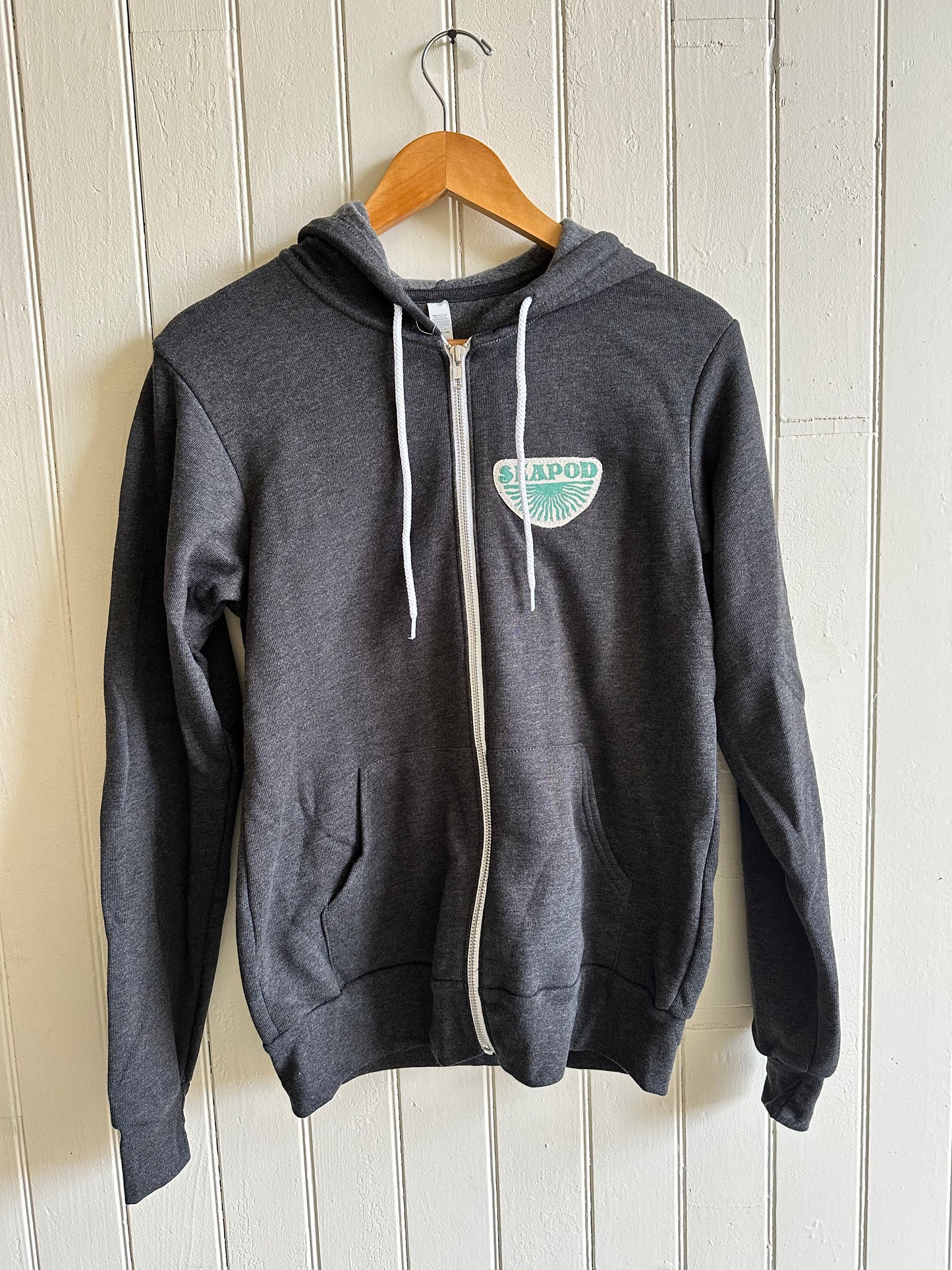Windows to Summer in Aqua Custom Hoodie
