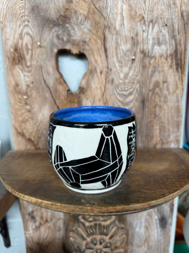 Seapod Humboldt + Dolo Ceramic Mug in Royal Blue