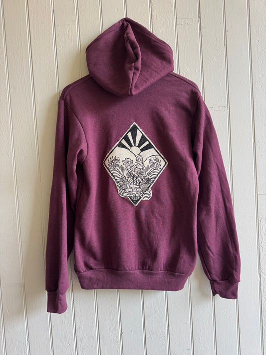Journey in Black Custom Hoodie